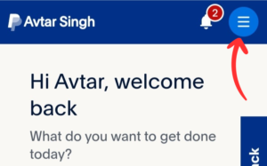 paypal account